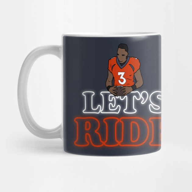 Russell Wilson "Let's Ride" by rattraptees